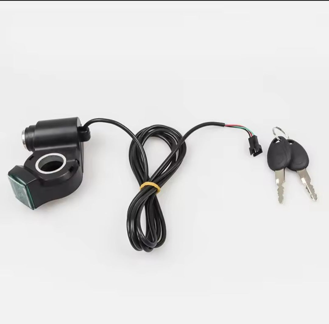Tuttio soleil voltage meter and key ignition (not soldered)