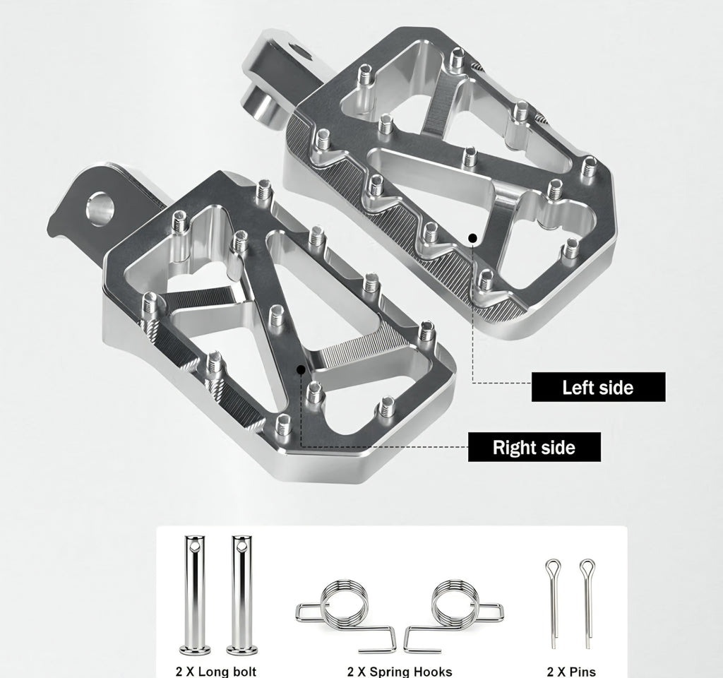 Upgraded chrome CNC pegs for Tuttio Soleil 01