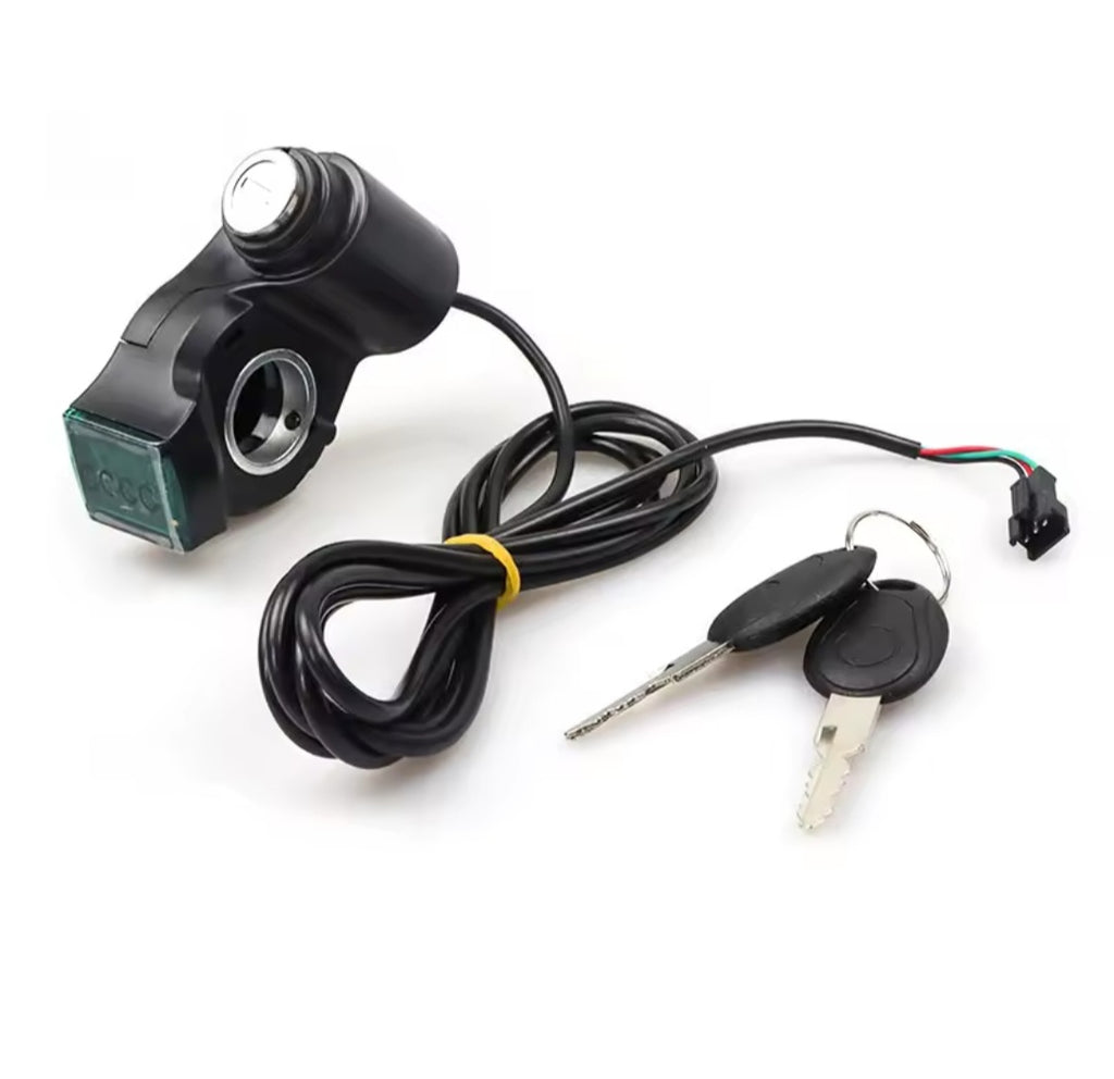 Tuttio soleil voltage meter and key ignition (not soldered)