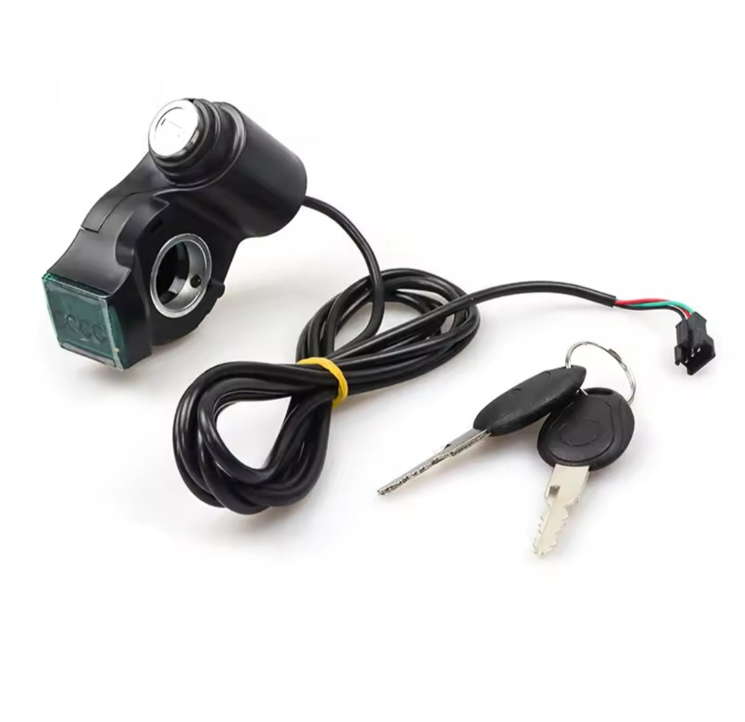 Tuttio soleil voltage meter and key ignition (not soldered)