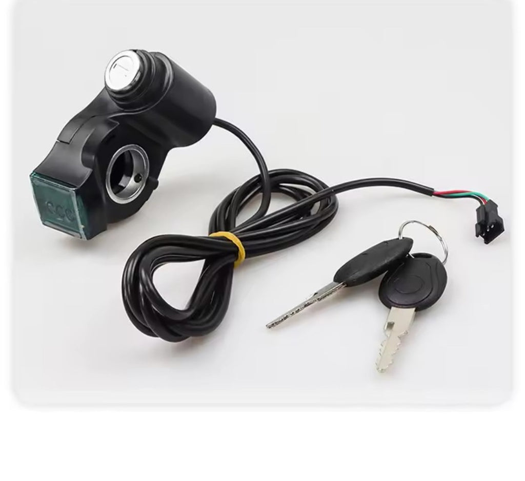 Tuttio soleil voltage meter and key ignition (not soldered)