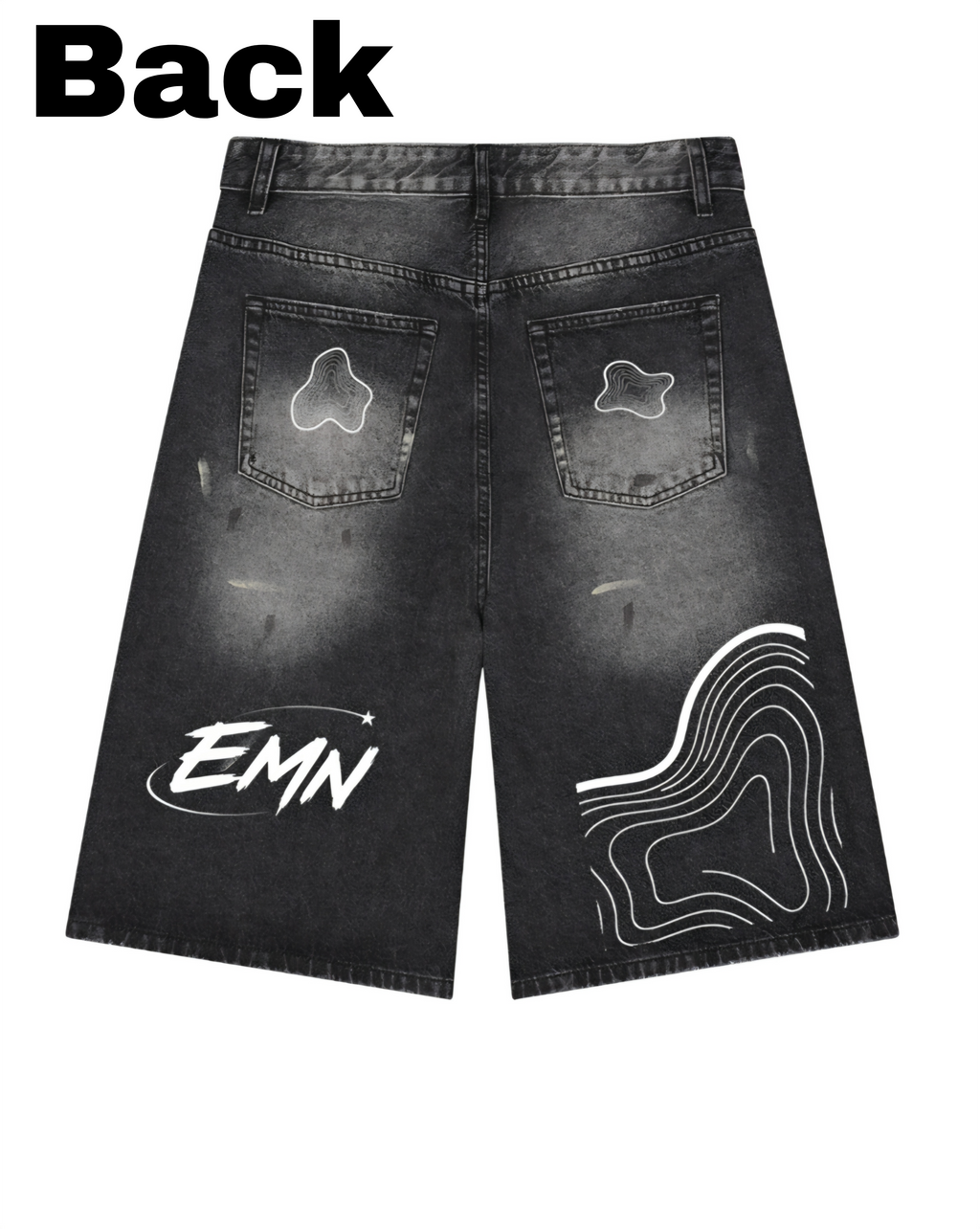 Emoto nation jorts