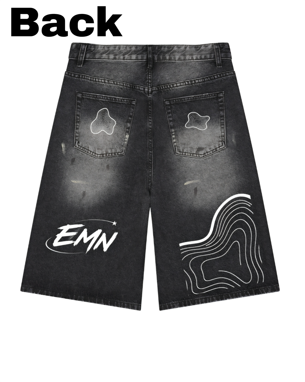 Emoto nation jorts